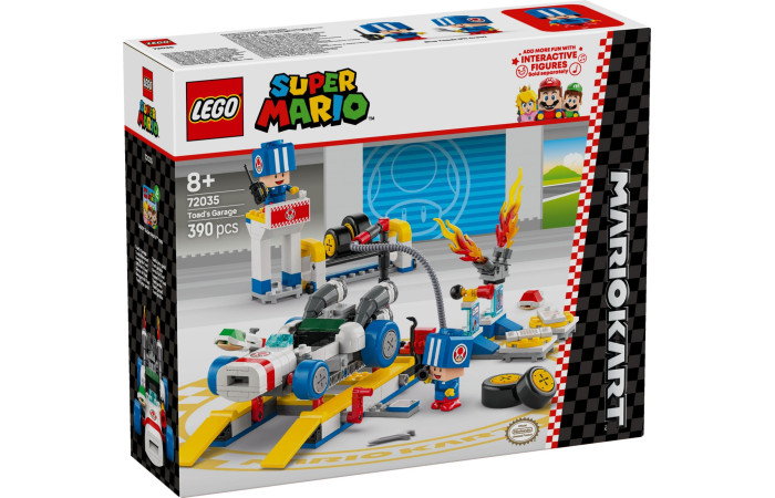 Конструктор LEGO Super Mario Гараж Тоада (72035).