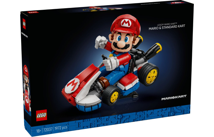 Конструктор LEGO Super Mario Маріо і стандартний карт (72037).