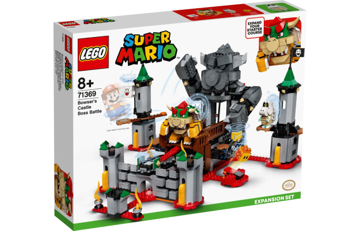 Конструктор LEGO Super Mario Замок Боузера – битва з босом (71369).