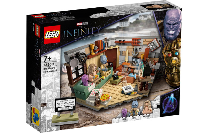 Конструктор LEGO Super Heroes Новый Асгард Бро Тора (76200).