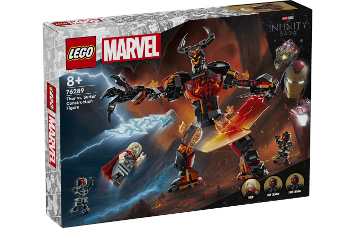 Конструктор LEGO Super Heroes Конструкторская фигурка Тор против Суртура (76289).