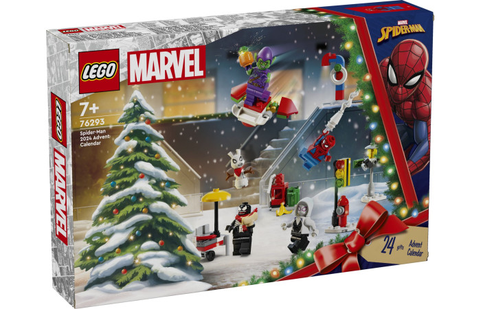 Конструктор LEGO Super Heroes Новогодний календарь на 2024 год Человек-Паук (76293).