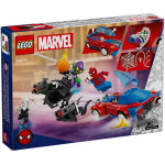 Конструктор LEGO Super Heroes Гоночная машина Человека-паука и Зеленый гоблин Венома (76279).