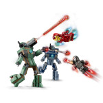Конструктор LEGO Super Heroes Железный человек и Воитель против Хаммер-дронов (76320).