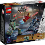Конструктор LEGO Super Heroes Железный человек и Воитель против Хаммер-дронов (76320).