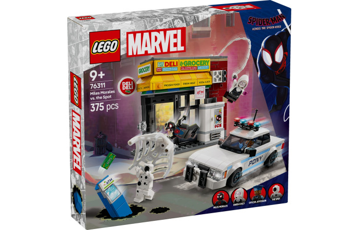 Конструктор LEGO Super Heroes Майлз Моралес проти Плями (76311).