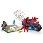 Конструктор LEGO Super Heroes Человек-паук на мотоцикле против Носорога (11206).