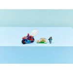 Конструктор LEGO Super Heroes Человек-паук на мотоцикле против Носорога (11206).