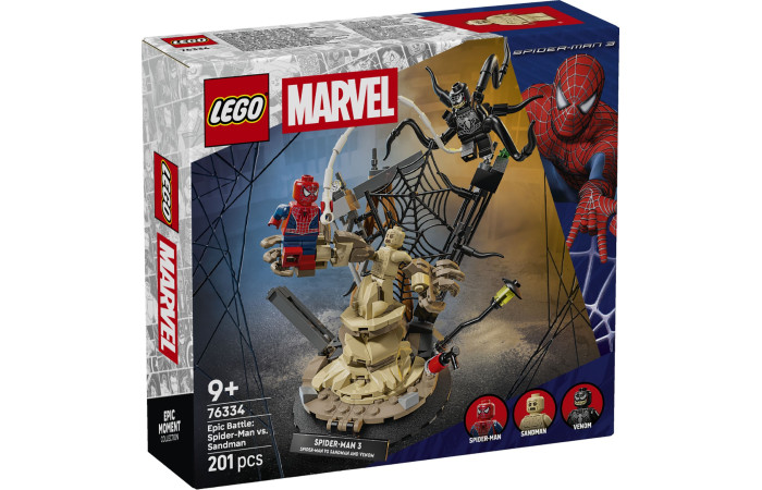 Конструктор LEGO Super Heroes Человек-паук против Песочного человека (76334).