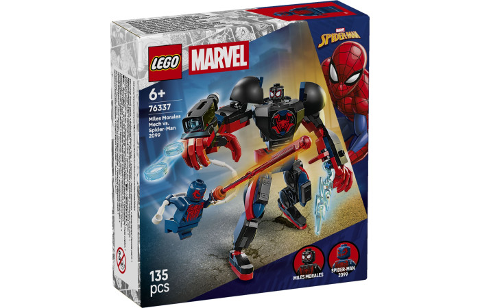 Конструктор LEGO Super Heroes Робот Майлза Моралеса против Человека-паука 2099 (76337).