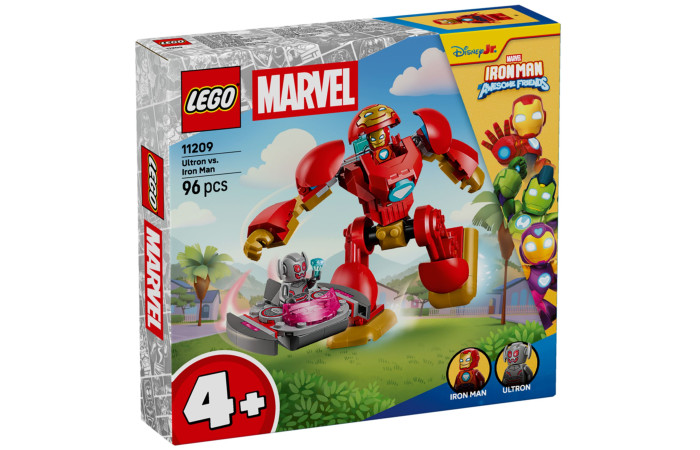 Конструктор LEGO Super Heroes Альтрон проти Залізної людини (11209).