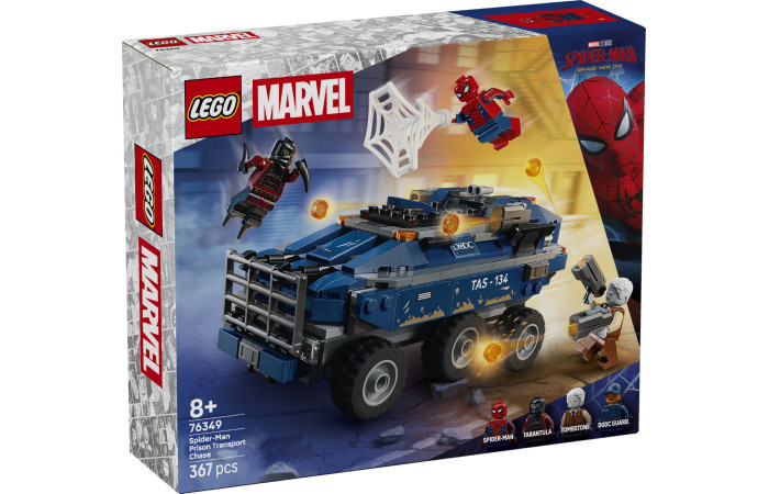 Конструктор LEGO Super Heroes Людина-павук: гонитва за тюремною машиною (76349).