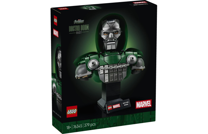 Конструктор LEGO Super Heroes Погруддя Лікаря Дума (76345). Конструктор LEGO Super Heroes Погруддя Лікаря Дума (76345).