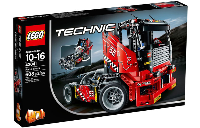 Конструктор LEGO Technic Гоночный грузовик (42041).