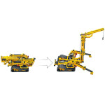 Конструктор LEGO Technic Підйомний гусеничний кран (42097).
