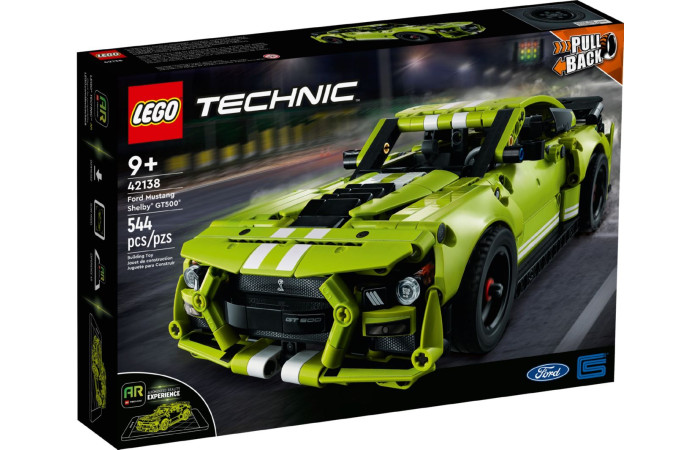 Конструктор LEGO Technic Ford Mustang Shelby GT500 (42138).