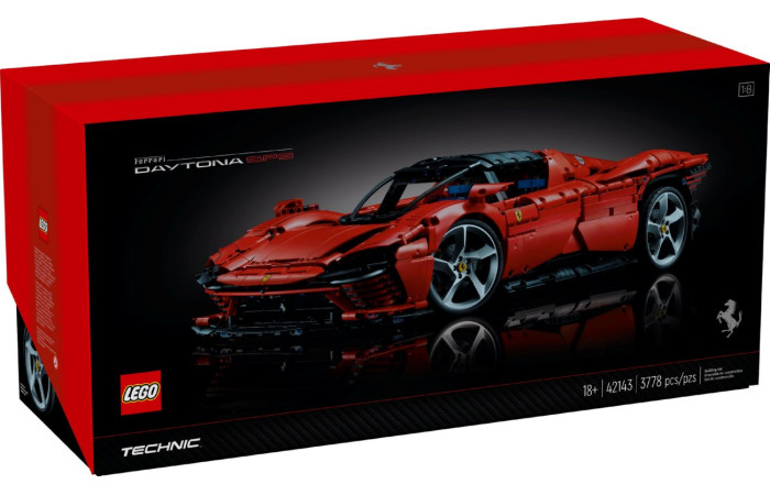 Конструктор LEGO Technic Ferrari Дайтон СП3 (42143).