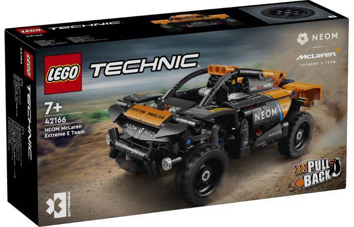 Конструктор LEGO Technic Гоночный автомобиль NEOM McLaren Extreme E (42166).