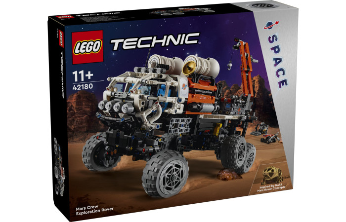 Конструктор LEGO Technic Марсохід для дослідження екіпажу (42180).