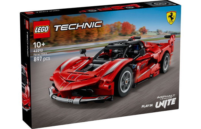 Конструктор LEGO Technic Ferrari FXX K (42212). Конструктор LEGO Technic Ferrari FXX K (42212).