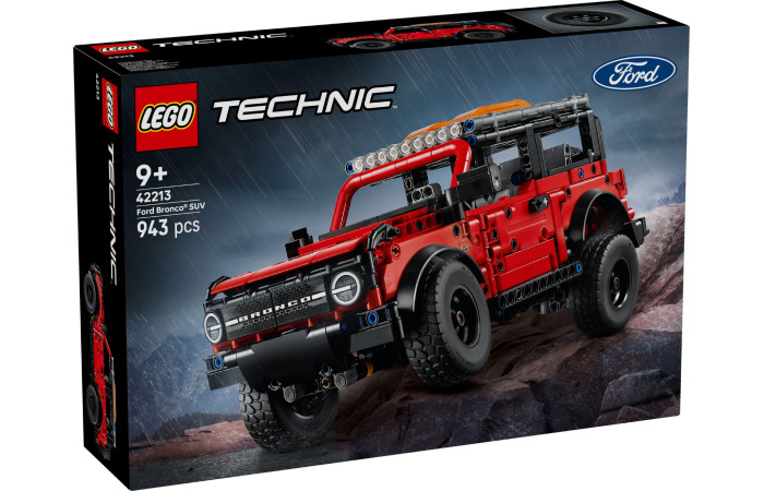 Конструктор LEGO Technic Позашляховик Ford Bronco (42213).