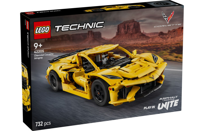Конструктор LEGO Technic Chevrolet Corvette Stingray (42205).