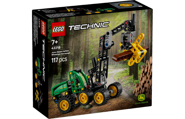Конструктор LEGO Technic Колісний комбайн John Deere 1470H (42218). Конструктор LEGO Technic Колісний комбайн John Deere 1470H (42218).