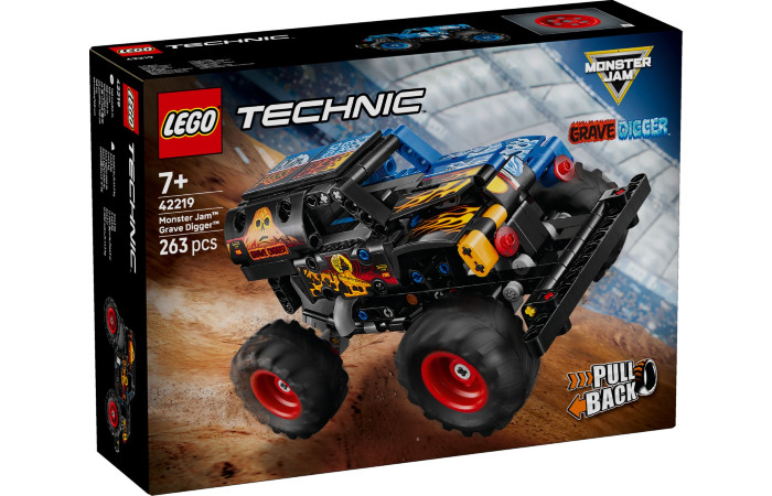 Конструктор LEGO Technic Monster Jam Вогонь і лід (42219). Конструктор LEGO Technic Monster Jam Вогонь і лід (42219).