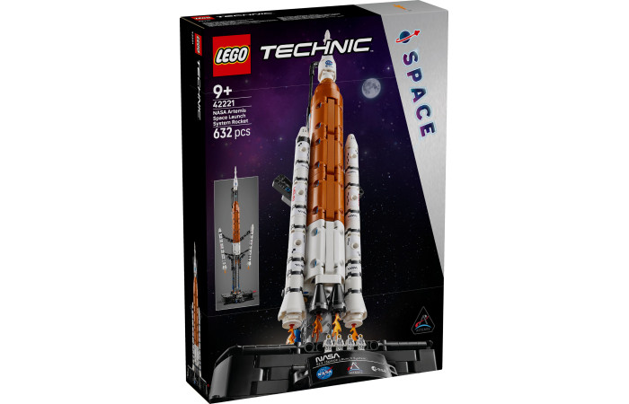 Конструктор LEGO Technic Ракета з системою космічного запуску NASA Artemis (42221). Конструктор LEGO Technic Ракета з системою космічного запуску NASA Artemis (42221).