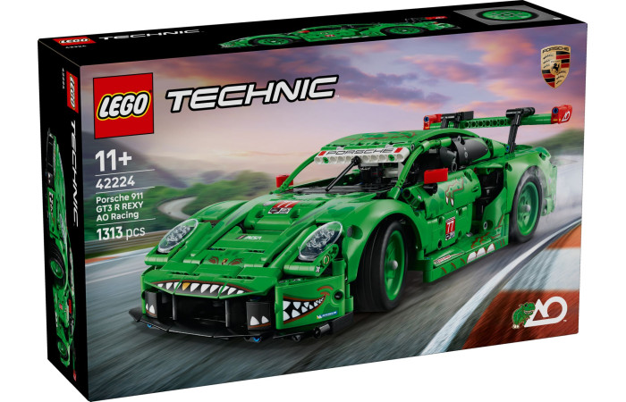 Конструктор LEGO Technic Porsche 911 GT3 R REXY AO Racing (42224). Конструктор LEGO Technic Porsche 911 GT3 R REXY AO Racing (42224).