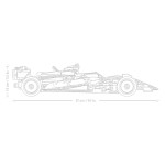 Конструктор LEGO Technic Болід F1 Aston Martin Aramco AMR25 (42240).
