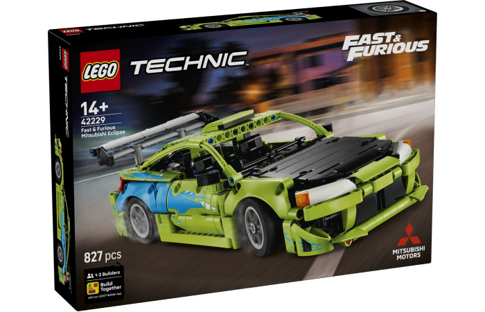 Конструктор LEGO Technic Mitsubishi Eclipse (42229).