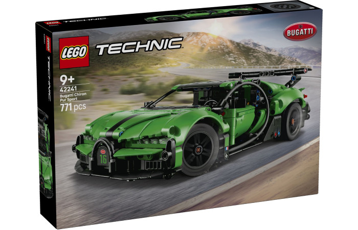 Конструктор Lego Technic Bugatti Chiron Pur Sport (42241).