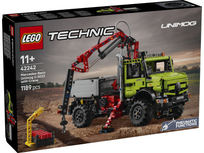 Mercedes-Benz Unimog U 5023 з підйомним краном