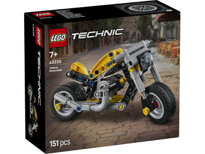 Жовтий мотоцикл