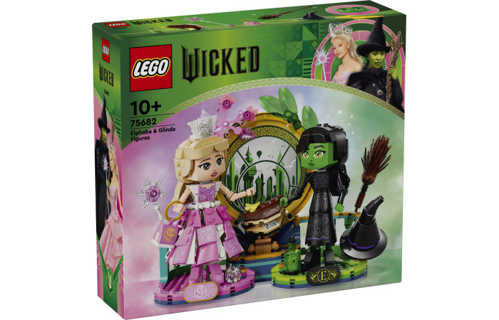 Конструктор LEGO Wicked Фігурки Ельфаби та Глінди (75682).